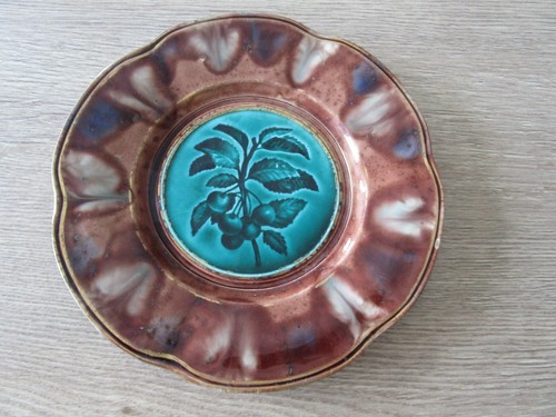 Assiette ancienne faïence - assiette,