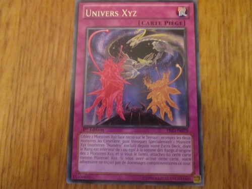 Carte univers xyz - carte, oh