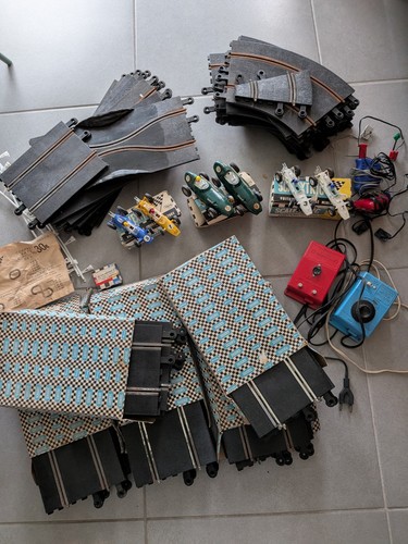 Scalextric circuit meccano - circuit,
