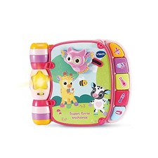 VTech - Super Livre Enchanté des Baby Loulous Rose, Livre interactif Bébé - 6...