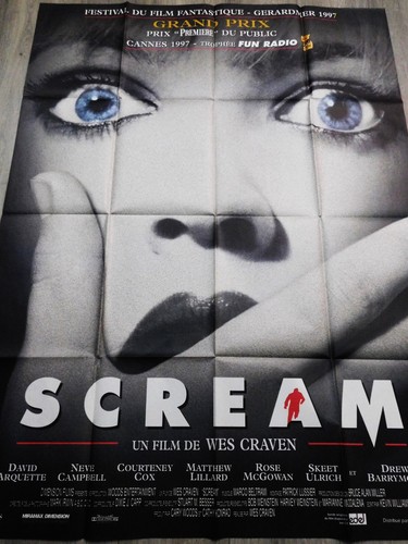 Scream affiche originale - scream,