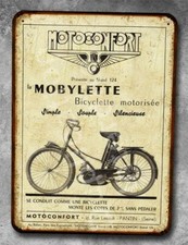 Plaque metal vintage