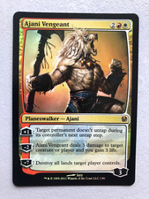 Mtg Carte Magic Duel Decks Ajani Vengeant FOIL English NM/LP