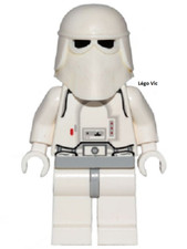 Lego SW0115 Star Wars Snowtrooper du 8129 7749 10178 8084 4504 MOC