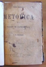 Rayneri Premières Princes De Metodica Et Essai Catechetica - Ed. Artigianelli