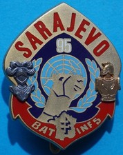 Insigne OPEX du RMT - Sarajevo