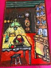 Torchon ancien 1970  Vony