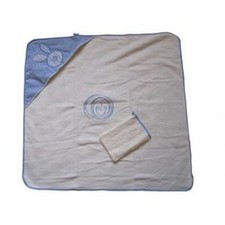 Sortie de bain bébé avec