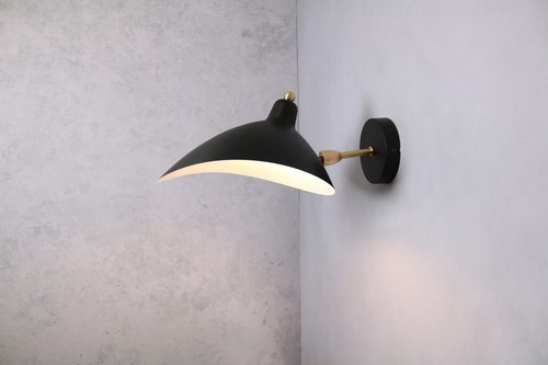 Lampe murale noire - , chevet