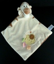 *. DOUDOU PLAT DISNEY SIMBA TIGROU ECRU MARRON BEIGE SOLEIL ABEILLE ETAT NEUF*