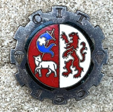 155° Centre d’Instruction du Train, type 1, dos lisse