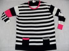 SONIA RYKIEL joli pull rayé m