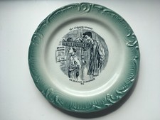 Assiette parlante GIEN Les