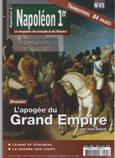 NAPOLEON 1er N°45 APOGEE DE L EMPIRE / BATAILLE  DE MONTENOTTE / LOUPS / CLIMAT 