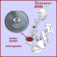 Grille inox Senseo -