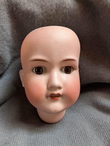 Ancienne tête poupée - tête,
