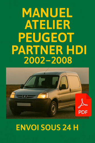 Manuel atelier peugeot partner - manuel,