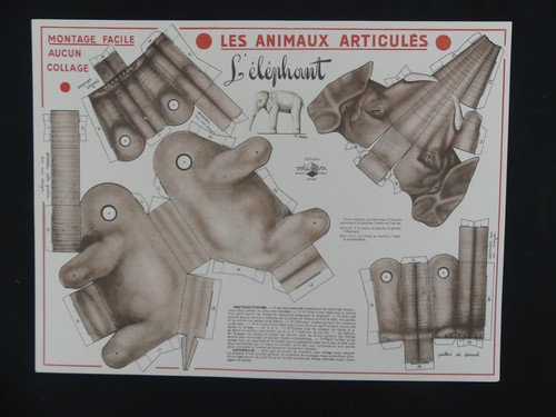 Ancienne planche decoupage - ancienne,