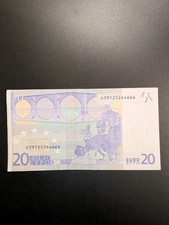 Billet 20 euros 2002 Jean