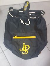 RARE GRAND SAC BESACE STYLE MARIN CIGARETTE JPS  NOIR/JAUNE REGLABLE/FERMETURE