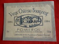 ancienne étiquette de