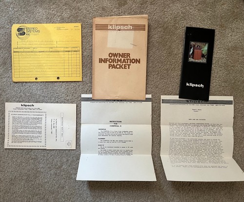 Owner information packet - owner,