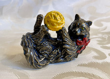 Franklin Mint Statuette Chat
