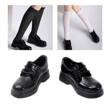 Chaussures En Cuir PU 1:6, Modèle Miniature à La Mode, Jouets Faits à La Main