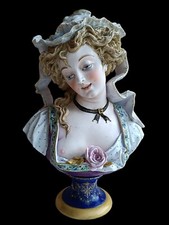 Buste En Biscuit De Hector LeMaire, manufacturé par Henri Ardant & Cie 19 Ème 