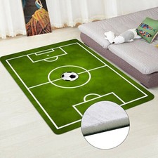 Tapis de terrain de football vert tapis de sol de jeu pour enfants tapis de chambre doux 60 * 90 cm