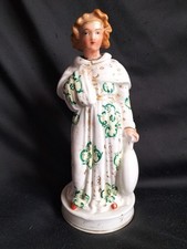 Badin Frères? / Flacon en porcelaine de Paris XIXe romantique / Jacob Petit