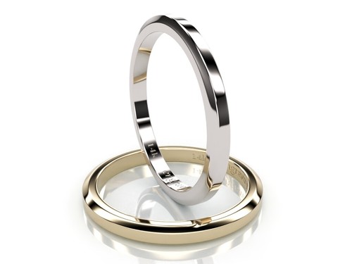 Bague mariage légèrement - de,