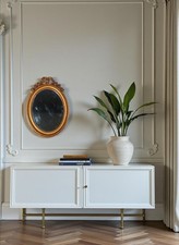 Miroir ovale cadre ancien