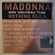 Madonna Nothing Fails CD Single Cardboard sleeve EU2003 Sous Blister Ouvert NEUF