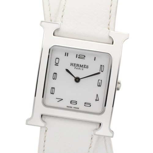 Montre hermes double tour - h,