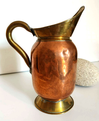 Pichet ancien cuivre et - cuivre,