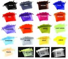 Lot de pochettes, sachets, sacs en Organza pour Bijoux, Cadeaux, Mariage