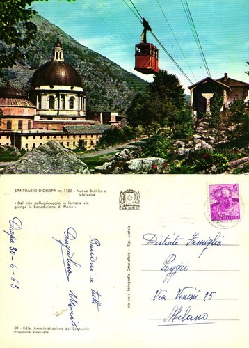 Carte postale a sanctuaire - v.t.a,