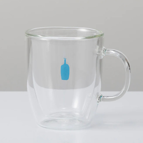 Tasse verre double - tasse, en