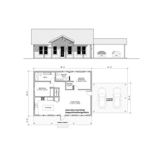 Classic compact barndominium - barndominium, 2
