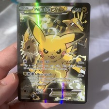 Pikachu EX XY124 Black Star