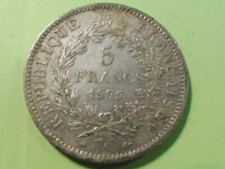 ANCIENNE MONNAIE 5 FRS  ARGENT