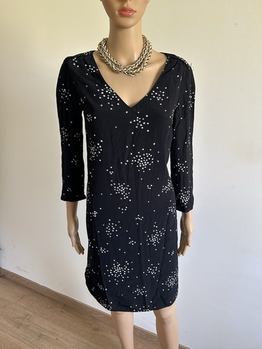 Robe noire blanche - robe,