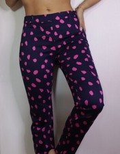 Pantalon H&M motif bleu et