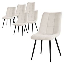 Lot de 6 chaises de salle à