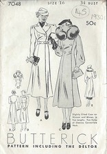Patron De Couture Vintage Des