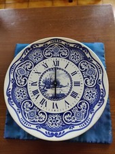 DELFT Horloge murale plat