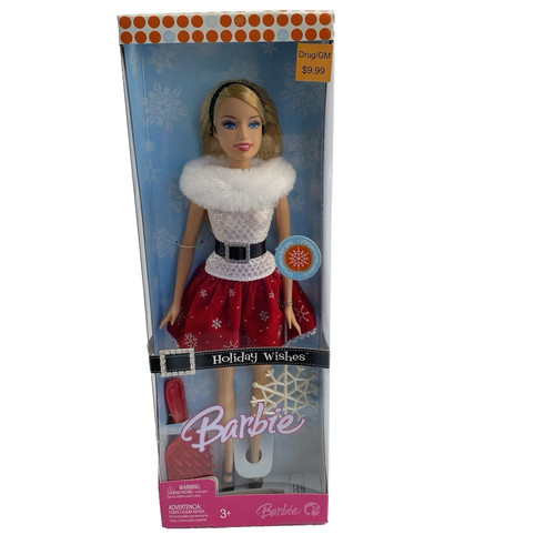 Barbie holiday wishes doll - barbie,