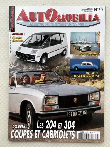 Automobilia août 2004 - automobilia,