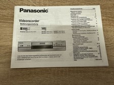 Panasonic Manuel